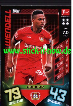 Topps Match Attax Bundesliga 2019/20 - Nr. 210