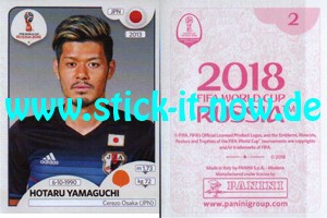 Panini WM 2018 Russland "Sticker" INT/Edition - Nr. 650