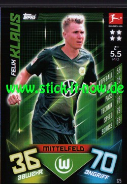 Topps Match Attax Bundesliga 2019/20 - Nr. 325