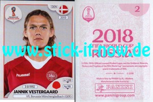 Panini WM 2018 Russland "Sticker" INT/Edition - Nr. 243