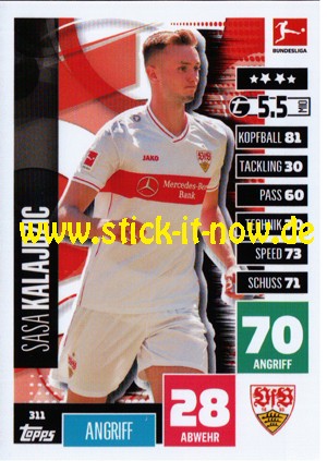 Topps Match Attax Bundesliga 2020/21 - Nr. 311