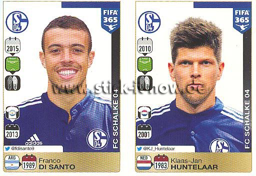 Panini FIFA 365 Sticker - Nr. P27 - P28