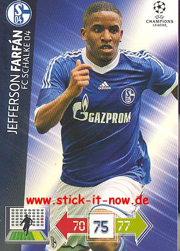 Panini Adrenalyn XL CL 12/13 - FC Schalke 04 - Jefferson Farfan