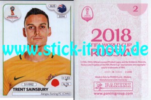 Panini WM 2018 Russland "Sticker" INT/Edition - Nr. 207