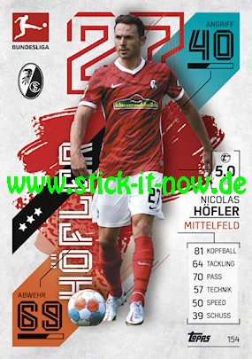 Topps Match Attax Bundesliga 2021/22 - Nr. 154