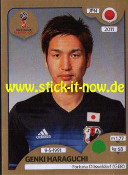 Panini WM 2018 Russland "Gold Edition" - Nr. 668