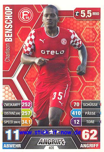 Match Attax 14/15 - Charlison BENSCHOP - Fortuna Düsseldorf - Nr. 405