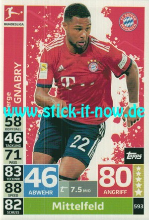 Topps Match Attax Bundesliga 18/19 "Extra" - Nr. 593