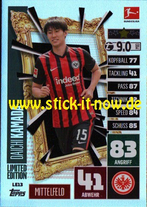 Topps Match Attax Bundesliga 2020/21 - Nr. LE 13 (Limitierte Auflage)