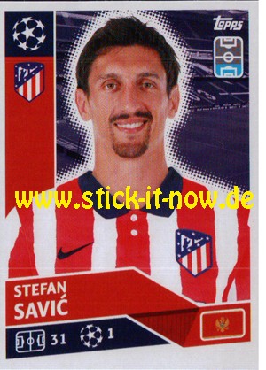 Champions League 2020/2021 "Sticker" - Nr. ATM 8