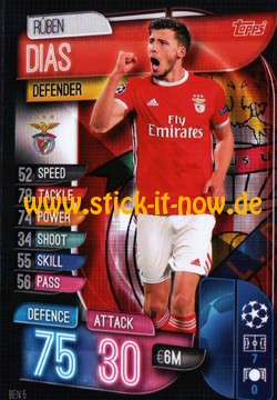 Match Attax Champions League 2019/20 - Nr. BEN 5