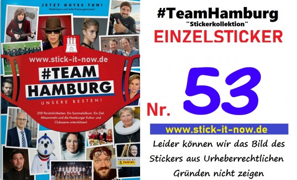 #TeamHamburg "Sticker" (2021) - Nr. 53