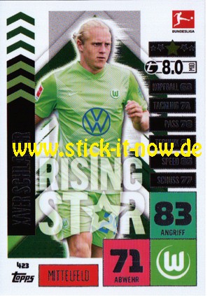 Topps Match Attax Bundesliga 2020/21 - Nr. 423 (Rising Star)