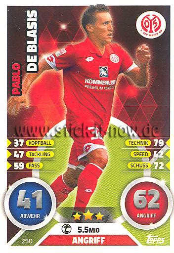 Topps Match Attax Bundesliga 16/17 - Nr. 250