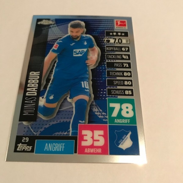 Match Attax BL Chrome 20/21 - Nr. 29 - DABBUR