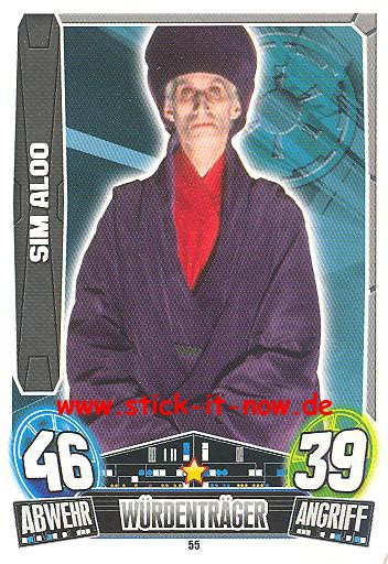 Force Attax Movie Collection - Serie 3 - SIM ALOO - Nr. 55