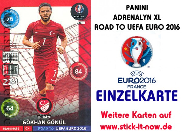 Adrenalyn XL - Road to UEFA Euro 2016 France - Nr. 236
