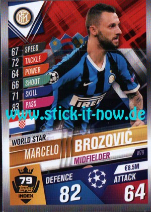 Topps Match Attax 101 (2020) - Nr. W79