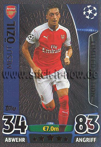 Champions League - Match Attax 15/16 - Nr. L6 (Silber)