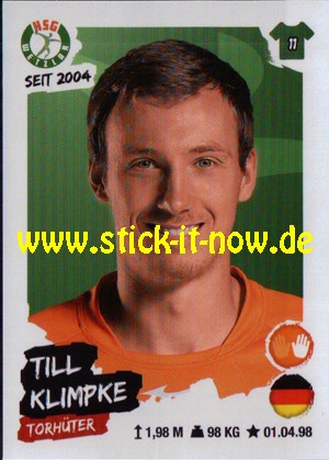 LIQUI MOLY Handball Bundesliga "Sticker" 20/21 - Nr. 140