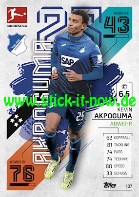 Topps Match Attax Bundesliga 2021/22 - Nr. 187