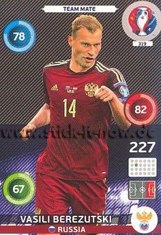 Panini Adrenalyn XL - UEFA EM 2016 - Nr. 319