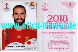 Panini WM 2018 Russland "Sticker" INT/Edition - Nr. 128
