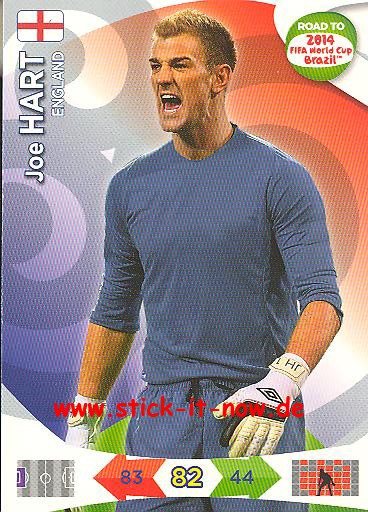 Panini Adrenalyn XL Road to WM 2014 - Joe HART