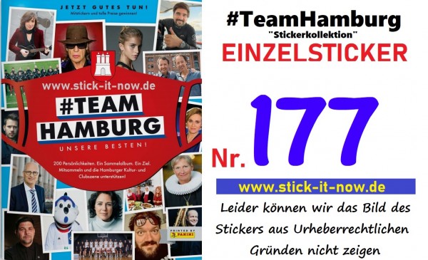 #TeamHamburg "Sticker" (2021) - Nr. 177