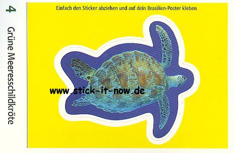 Edeka & WWF - Entdecke Brasilien - Sticker - Nr. 4