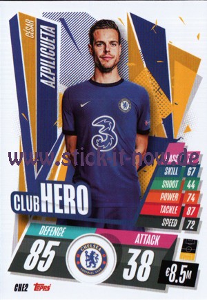 Match Attax Champions League 2020/21 - Nr. CHE 2