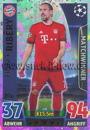 Champions League - Match Attax 15/16 - Nr. 478