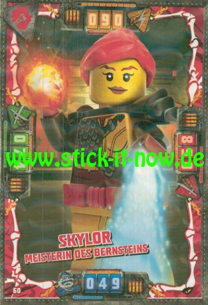 Lego Ninjago Trading Cards - SERIE 4 (2019) - Nr. 60 ( Kristall )