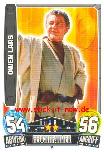 Force Attax Movie Collection - Serie 3 - OWEN LARS - Nr. 14