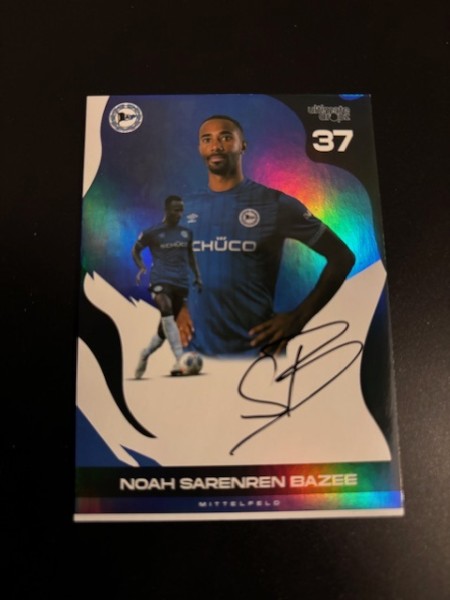 This is Arminia (2025) - On Card Signature - Noah Sarenren Bazee 61/70