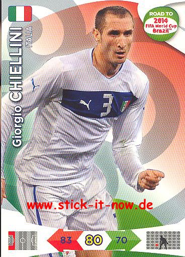 Panini Adrenalyn XL Road to WM 2014 - Giorgio CHIELLINI