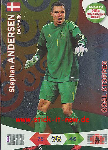 Panini Adrenalyn XL Road to WM 2014 - ANDERSEN - Goal Stopper