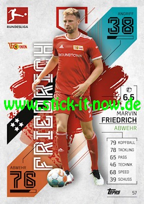 Topps Match Attax Bundesliga 2021/22 - Nr. 57