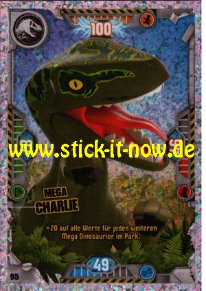 LEGO "Jurassic World" Trading Cards (2021) - Nr. 95 (Mega)