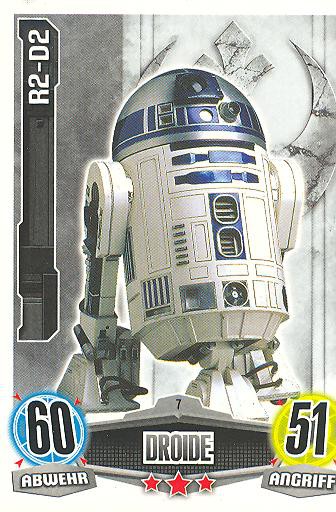 Force Attax - R2-D2 - Droide - Allianz - Movie Collection