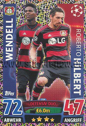 Champions League - Match Attax 15/16 - Nr. 216