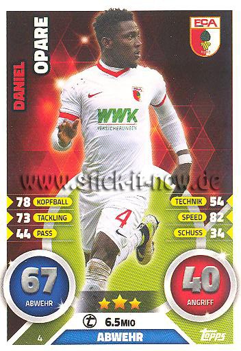 Topps Match Attax Bundesliga 16/17 - Nr. 4