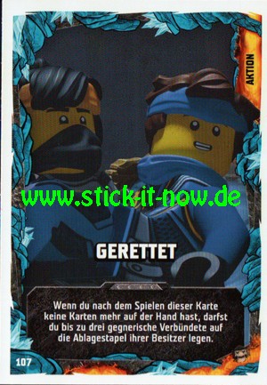 Lego Ninjago Trading Cards - SERIE 6 "Next Level" (2021) - Nr. 107