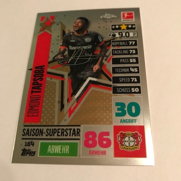 Match Attax BL Chrome 20/21 - Nr. 164 - TAPSOBA