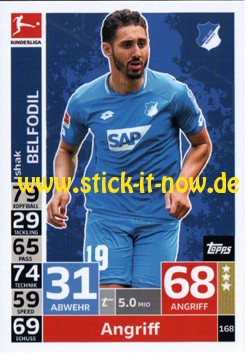 Topps Match Attax Bundesliga 18/19 - Nr. 168