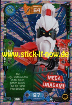 Lego Ninjago Trading Cards - SERIE 5 (2020) - Nr. 153 ( Mega Karte )