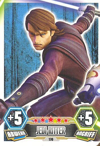 Force Attax - Serie 3 - Strike-Force - Jedi-Ritter 5/9 - Nr. 170