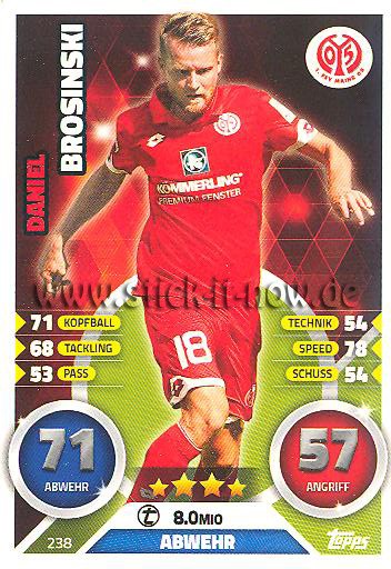 Topps Match Attax Bundesliga 16/17 - Nr. 238