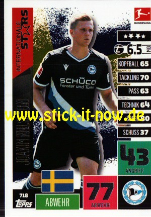 Topps Match Attax Bundesliga 2020/21 "Extra" - Nr. 718