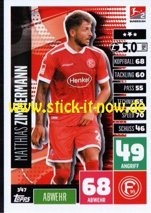 Topps Match Attax Bundesliga 2020/21 - Nr. 347